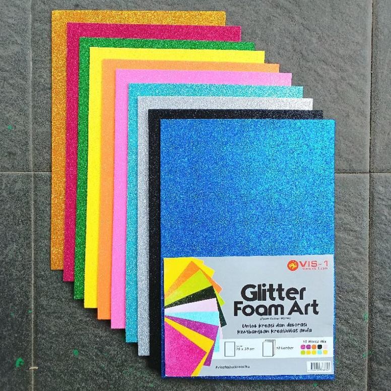 

Busa Seni Glitter Foam Art Warna VIS-1 ( Pak ) [ Original ] AST