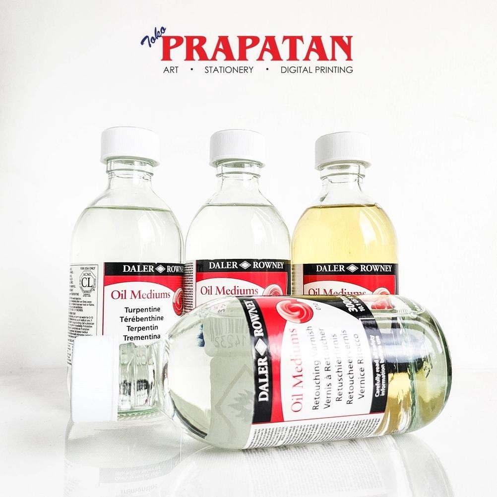 

Daler Rowney Oil Medium Varnish 300ml | Varnish Cat Minyak AST
