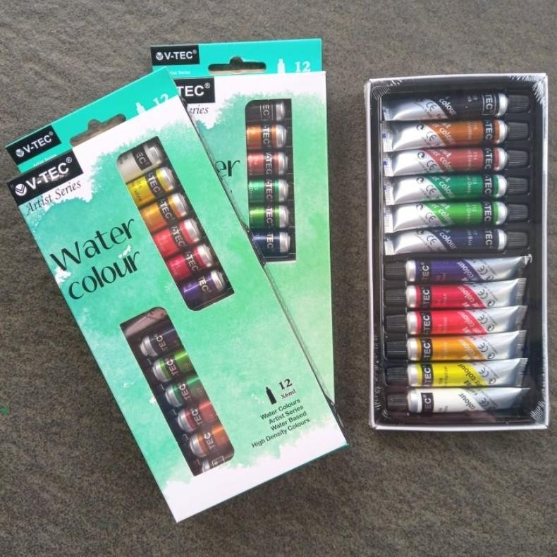

Cat Air Water Colors V-TEC 6 ml 12 Warna ( Set) [ Original ] AST