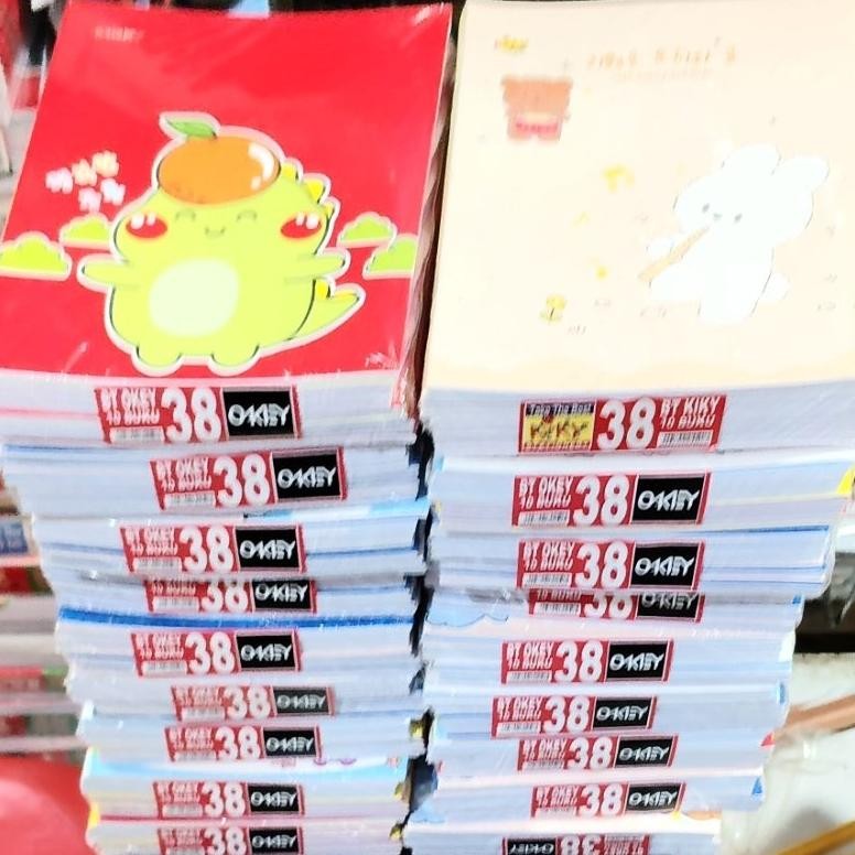 

(1 pack) Buku tulis Okey 38 lembar AST