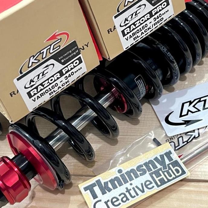 Shock KTC Racing Click Razor Pro 340mm Non Tabung Vario 160 Abs/Cbs