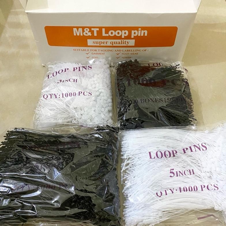 

[5000 PCS] TALI LOOP PINS / LOCK PINS MEREK M&T AST