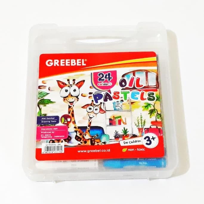 

Crayon Greebel Oil Pastels 24 Warna AST