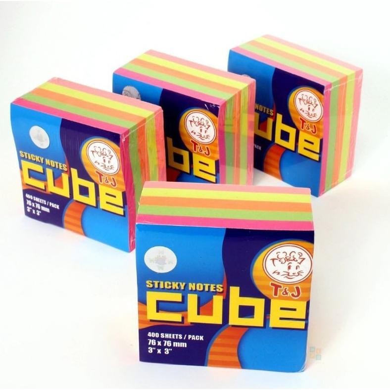

Sticky Notes/Memo Stick Tom Jerry 654 Cube ( 1set/5warna ) AST