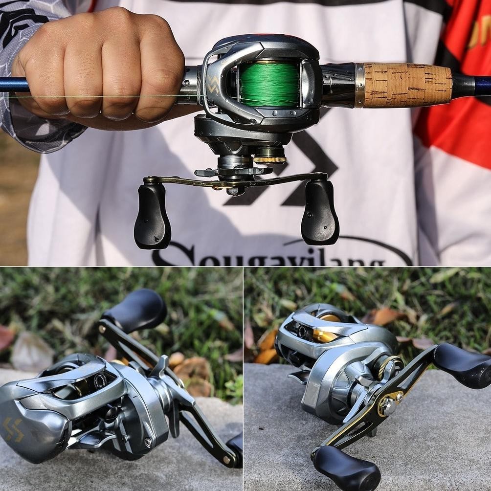 Sougayilang Reel BC Casting Reel 7.1:1 Reel Bc 11+1BB 10KG Gulungan Pancing Casting Joran Pancing