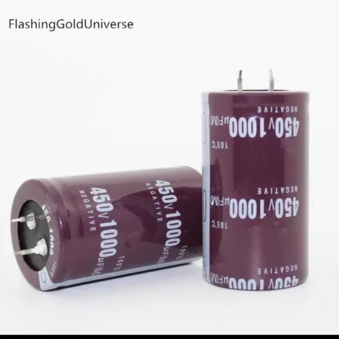Promo Capasitor Elko 1000Uf 450V/400V - Kapasitor Elko 450V 1000Uf