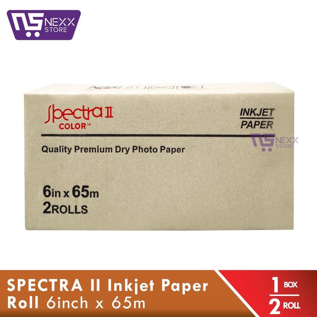 

SPECTRA II Inkjet Paper ROLL - 6 in x 65M AST