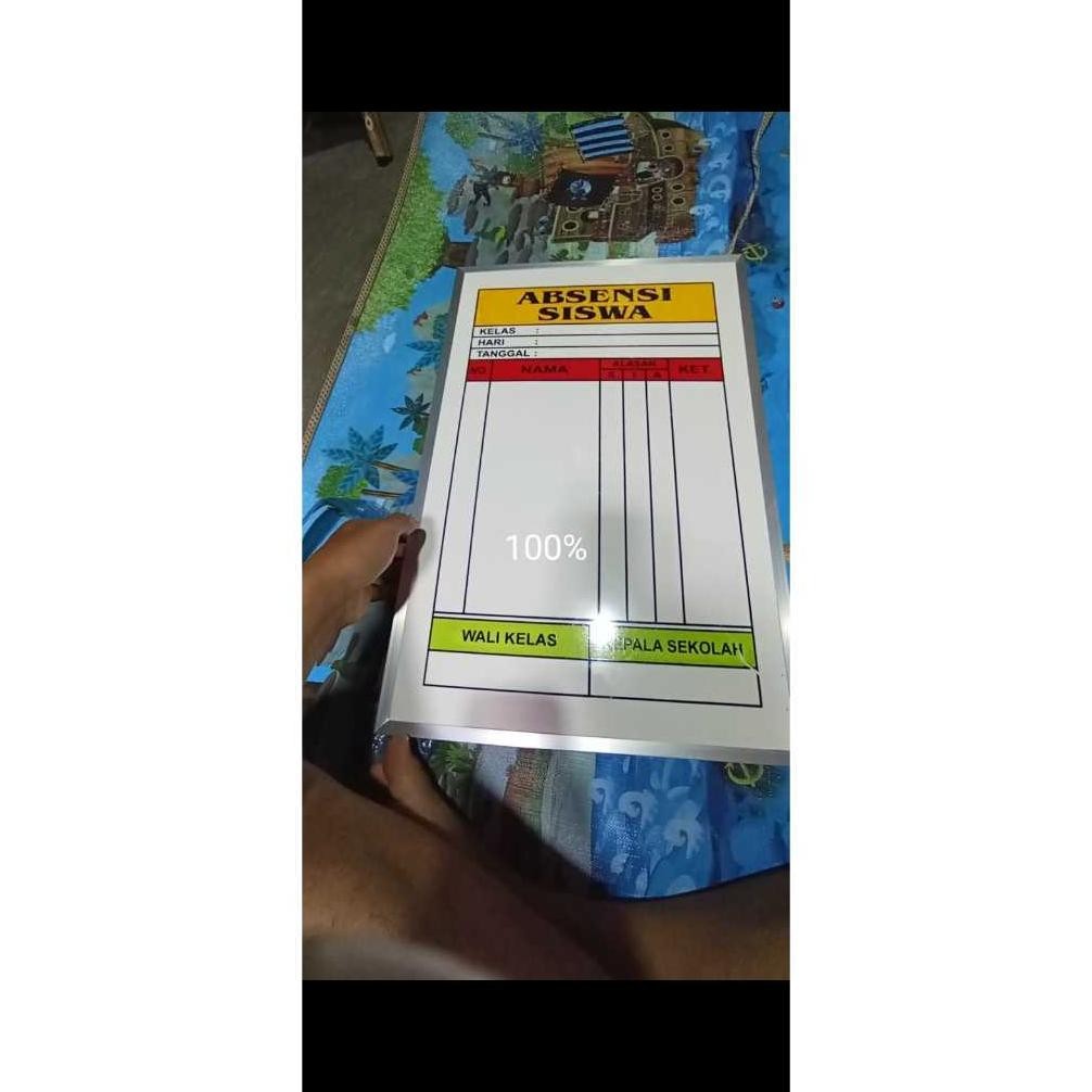 

PAPAN ABSENSI SISWA KELAS SD