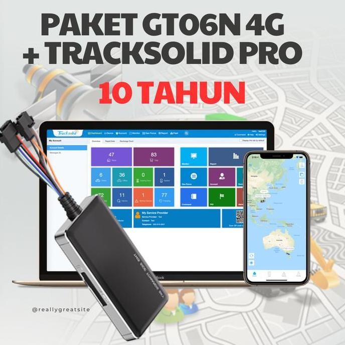 [Promo] - Paket Gt06N Lifetime Tracksolid