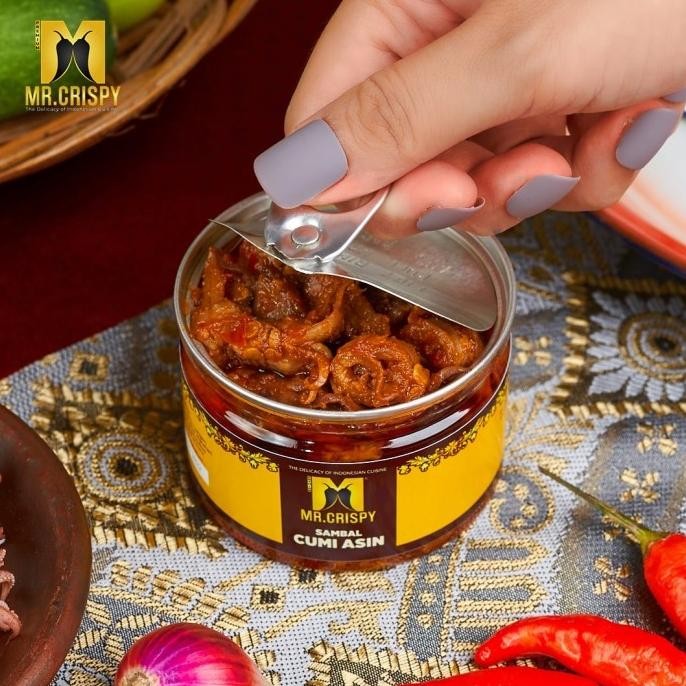 

SAMBAL MR CRISPY SAMBAL BAWANG TRASI BALADO RICA HIJAU THAI H24