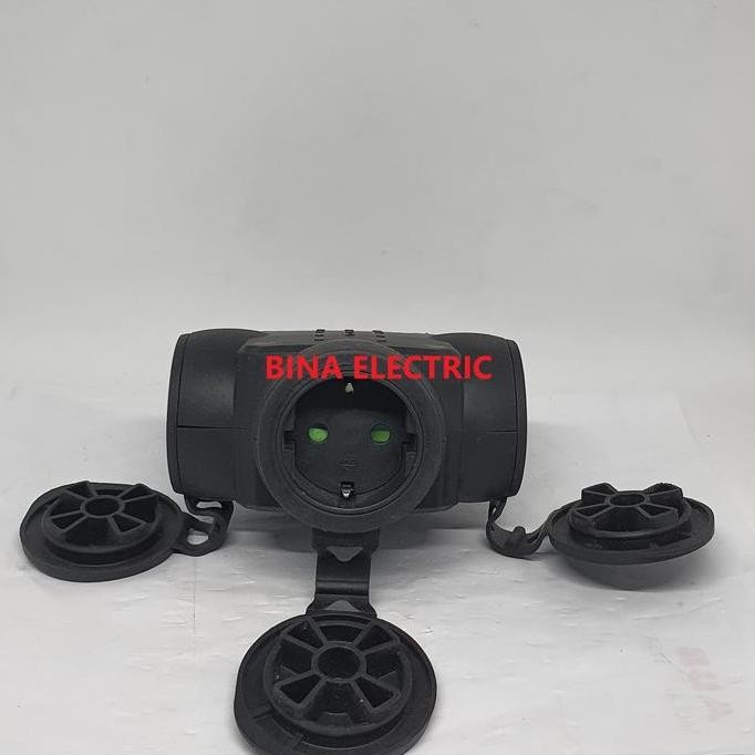 Steker Karet T Legrand Ip44 Dengan Penutup / Steker T Legrand Karet New Stok