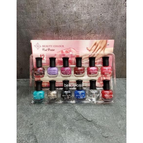 

Kutek beauty colour mix gepeng papan ( 1 BOX / 12 PCS ) AST