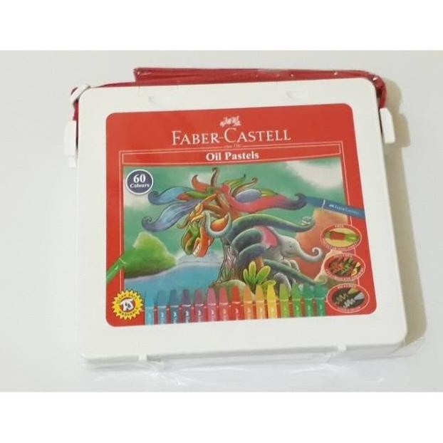 

(P) Promo [JK]# OFFICE Crayon Hexagonal Oil Faber Castell 60 warna AST