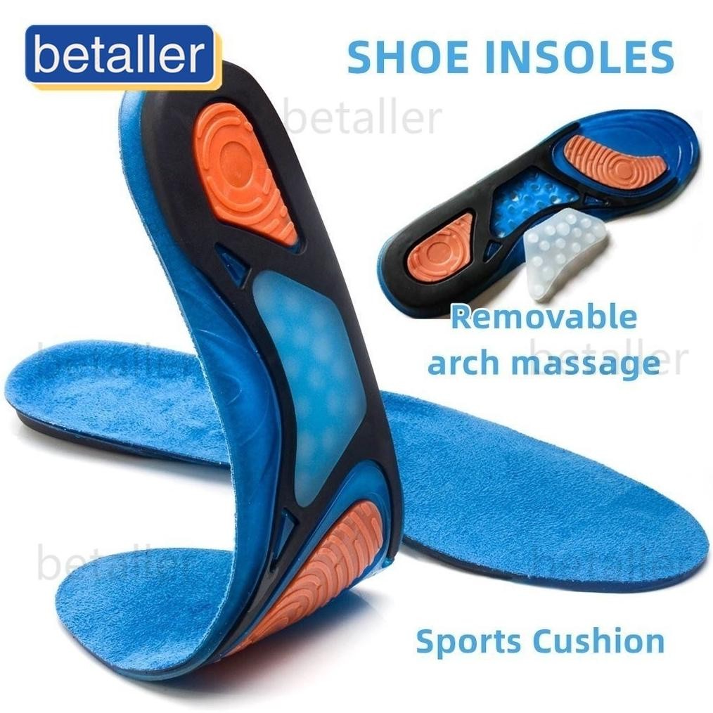 best seller Sol Pijat Sisipan Ortopedi Elastis Penyangga Lengkungan Kaki Sepatu Bantalan Gel Silikon