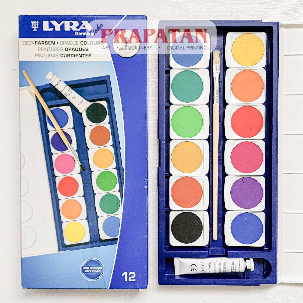 

Lyra Watercolor Cake 12 Warna 4137F12C | Cat Air Set AST