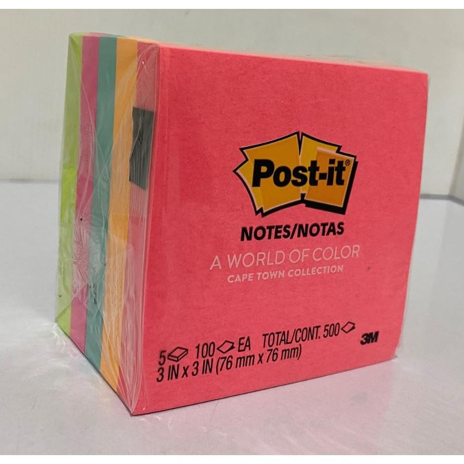 

Sticky Note Post it 3M 654 Warna 76 x 76mm (654PK) AST