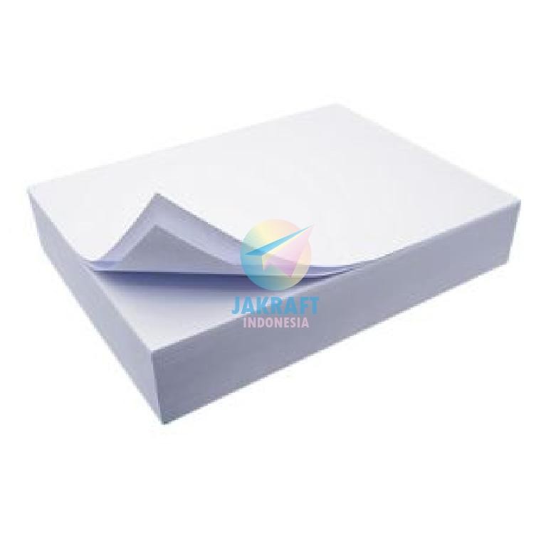 

(500 Lembar) Kertas HVS A5 Tebal 80 Gsm Gram Putih Polos Bahan Pabrik PAPERONE PAPER ONE AST