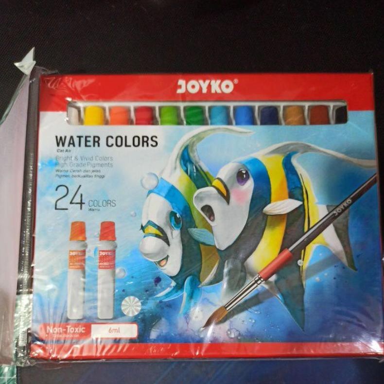 

Cat air titi 24 warna / water colors 24 colors AST