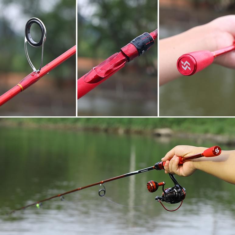 Sougayilang Joran Set 4-12LB Joran Pancing 1000-4000 Reel Joran Pancing Set Lengkap Full Set