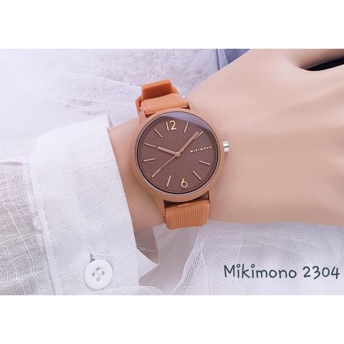 Tersedia Jam Tangan Wanita Mikimono 2304 Analog Original Rubber