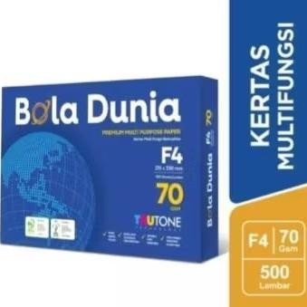 

kertas hvs / kertas photocopy bola dunia folio (F4) 70gram AST