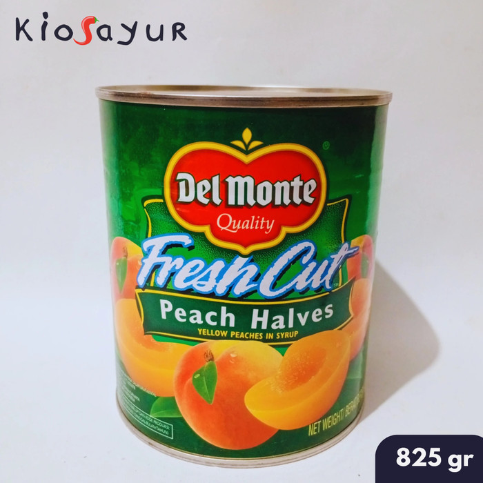 

Del Monte Peach Halves Kaleng 825 gram