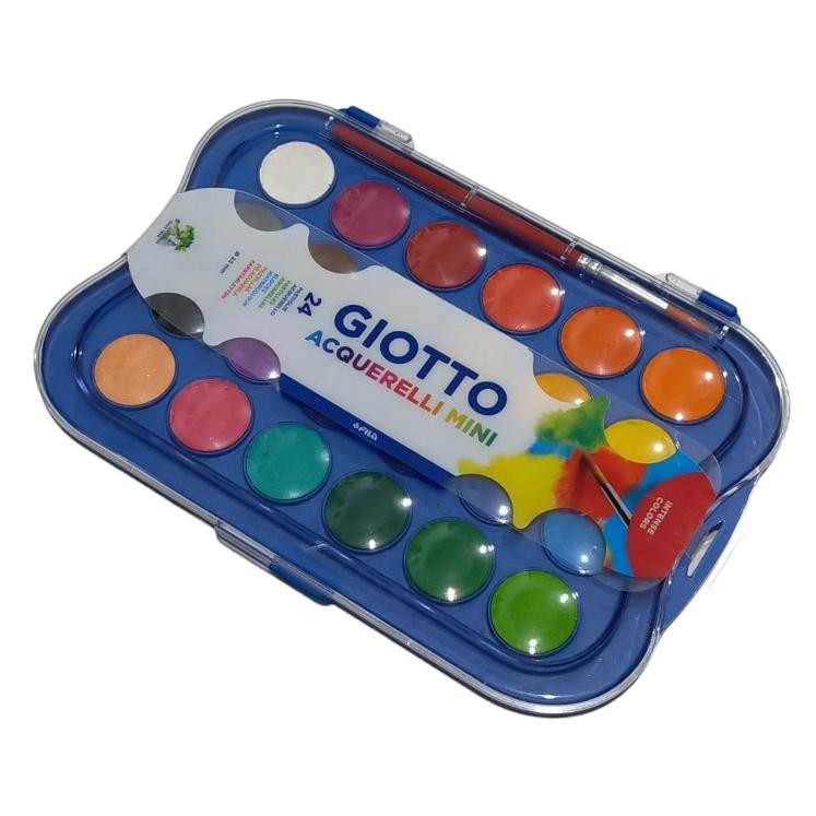 

Giotto Acquerelli 24 colors - Cat Air Set 24C AST