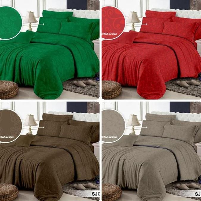 Bedcover + Sprei EMBOS Marbela Ukuran 120x200x20