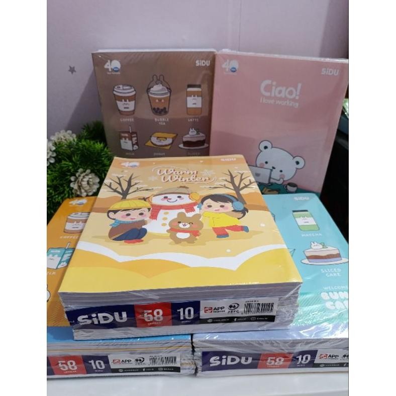 

BUKU SIDU 58 LEMBAR 1 PACK ISI 10 BUKU AST