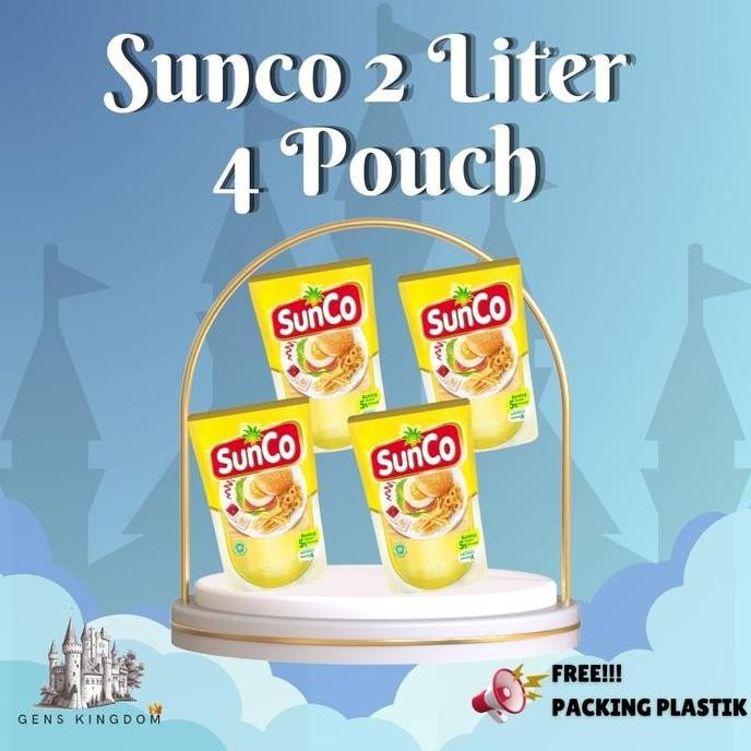 

Abn20 Minyak Sunco Isi 4 Pouch Minyak Kelapa Sawit Premium