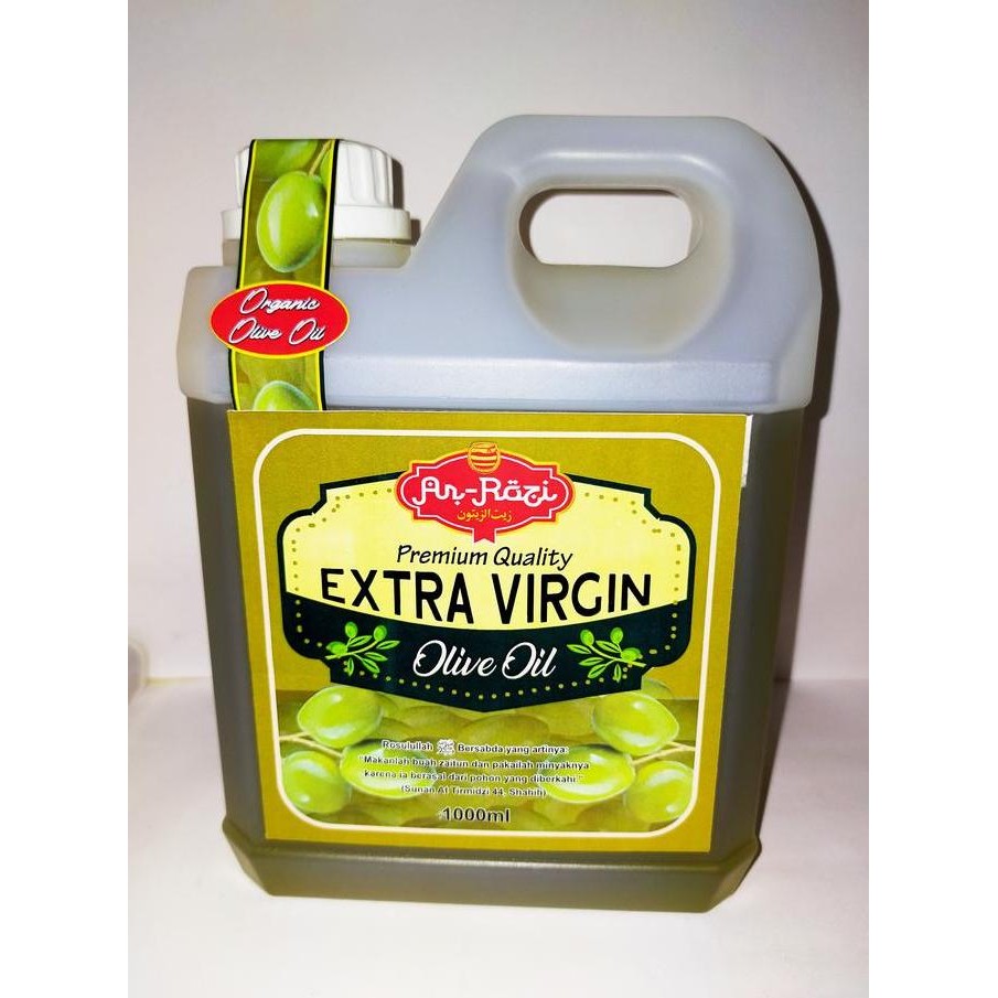

Minyak Zaitun ( Olive Oil ) Extra Virgin Ar-Rozi 1Kg