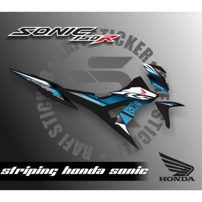 [Allthebest] STRIPING HONDA SONIC VARIASI / STICKER VARIASI MOTOR SONIC 150 R
