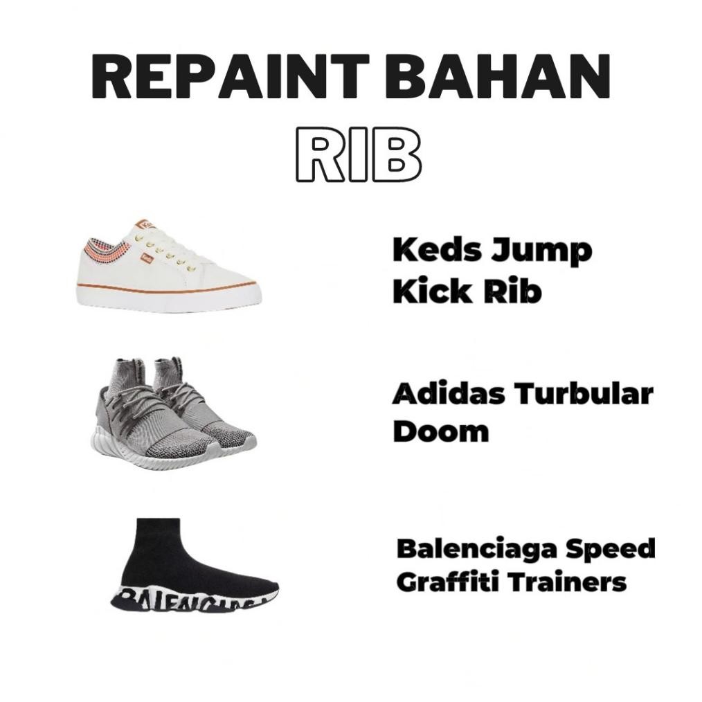 Paket Repaint Sepatu Mesh - KSJ Paint