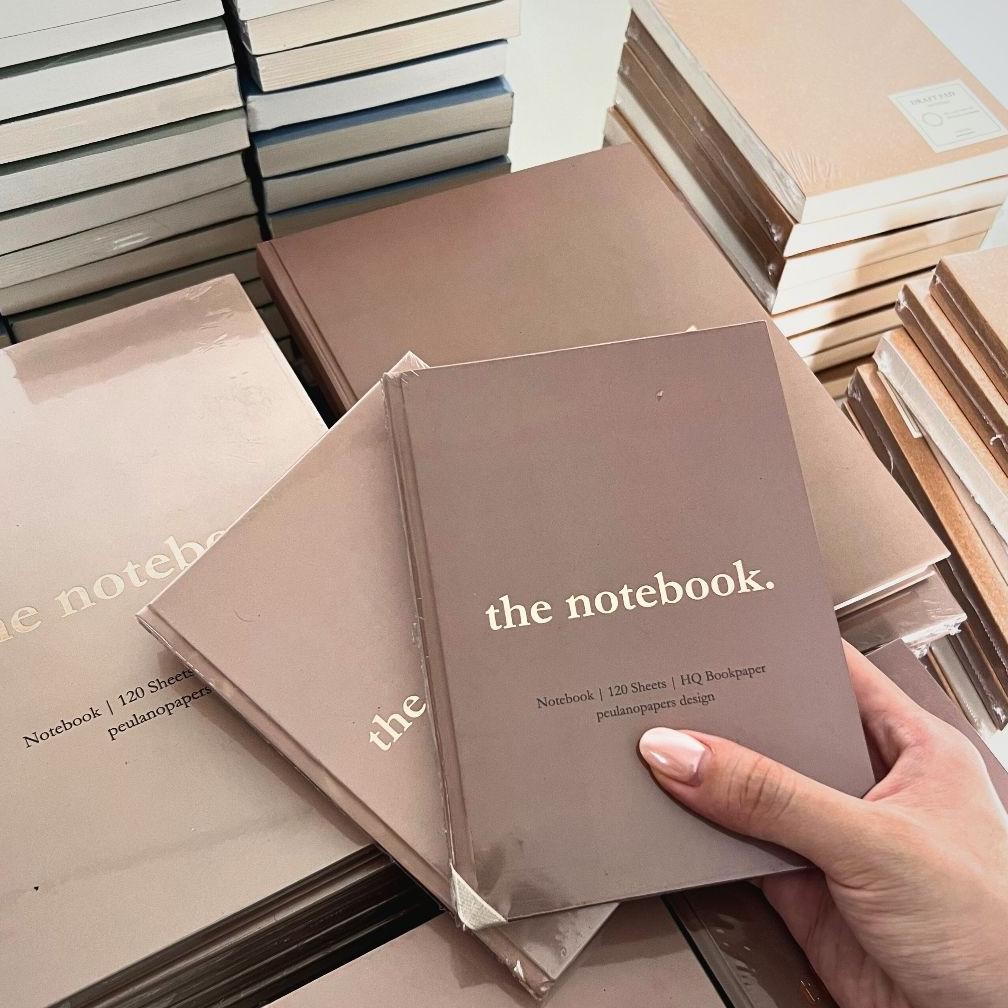 

Buku Catatan Hardcover THE NOTEBOOK. Office Book Notebook Buku Tulis by peulanopapers AST