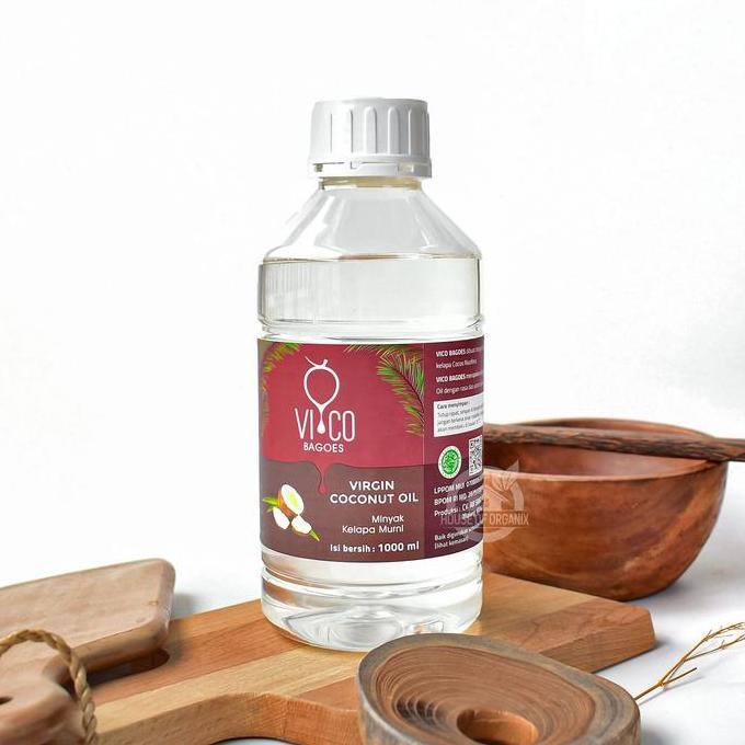 

Vico Bagoes Extra Virgin Coconut Oil 1 Liter - Minyak Kelapa Untuk Sembako Grosir