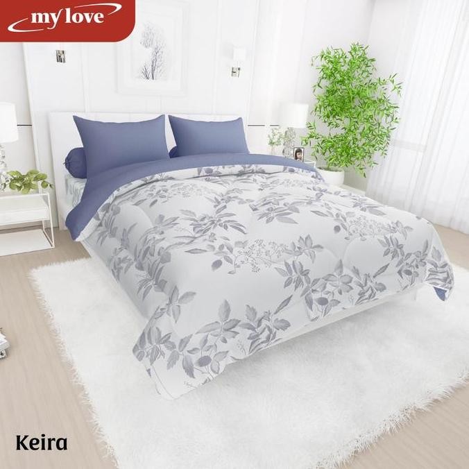 Bigg collection / Satu set bedcover my love flat 180x200 / 160x200