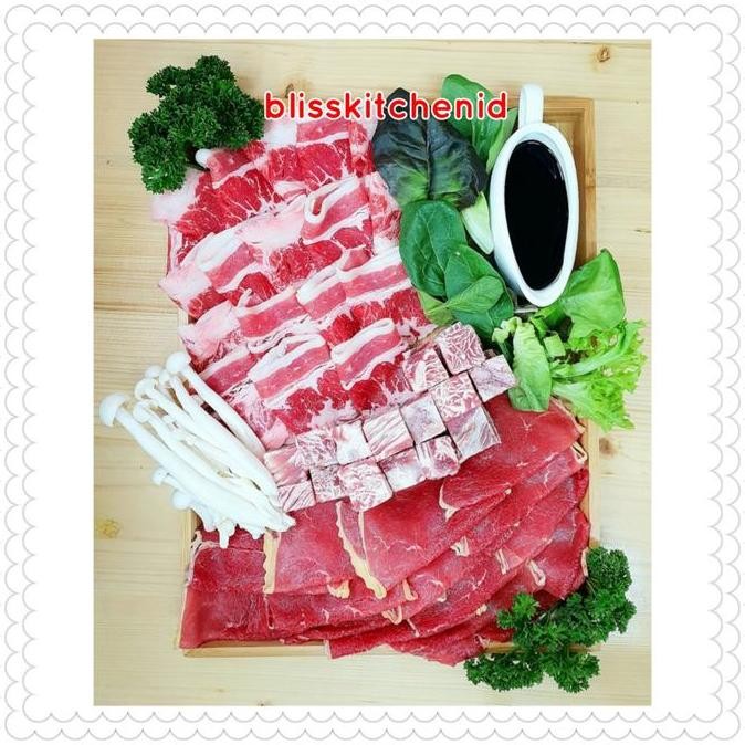 

Japanese Yakiniku Set - Beef 750Gr + Sauce 250Gr For 3-4 Pax