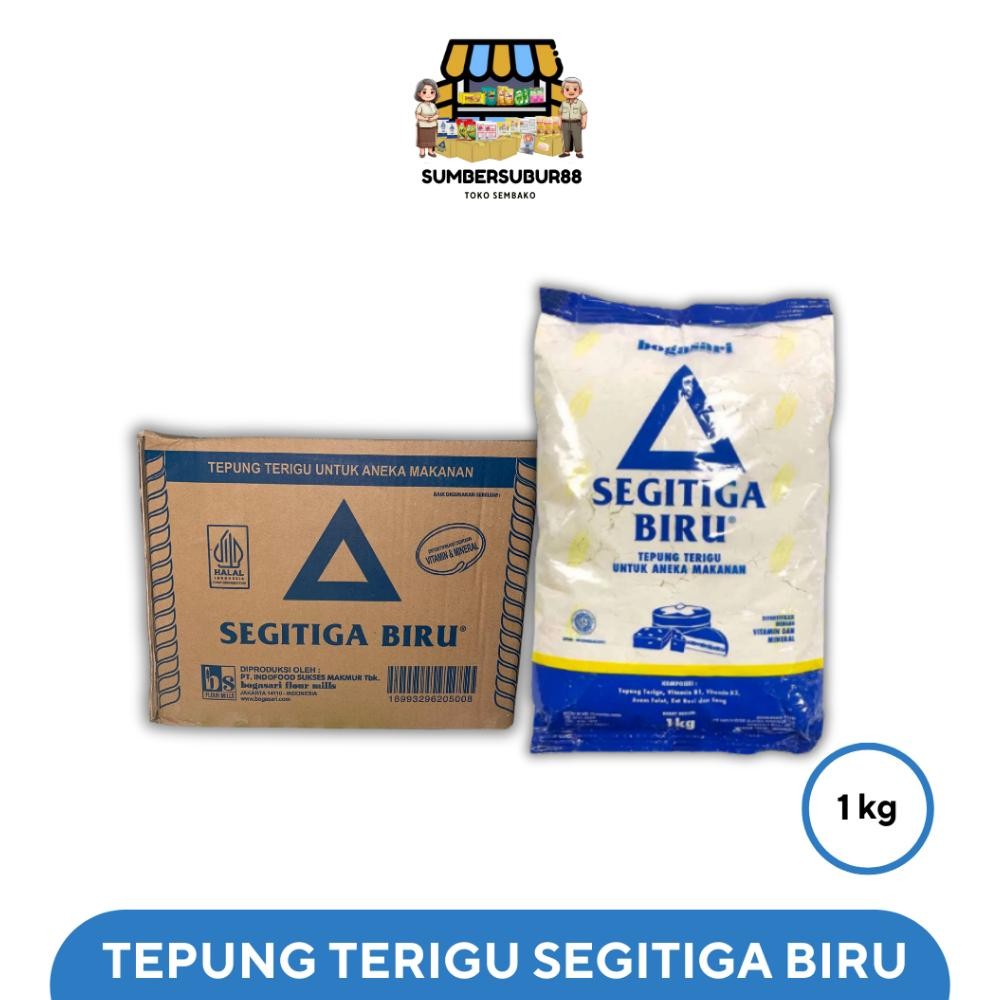 

Segitiga Biru Terigu Kemasan (1 kg x 12 Pcs | 500g x 20 Pcs)
