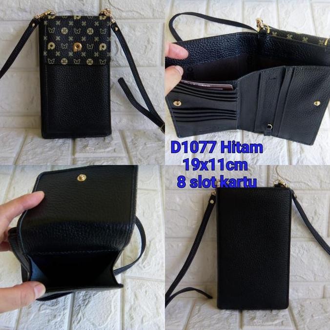 Sale Dompet Papillon Original D1077 Hitam