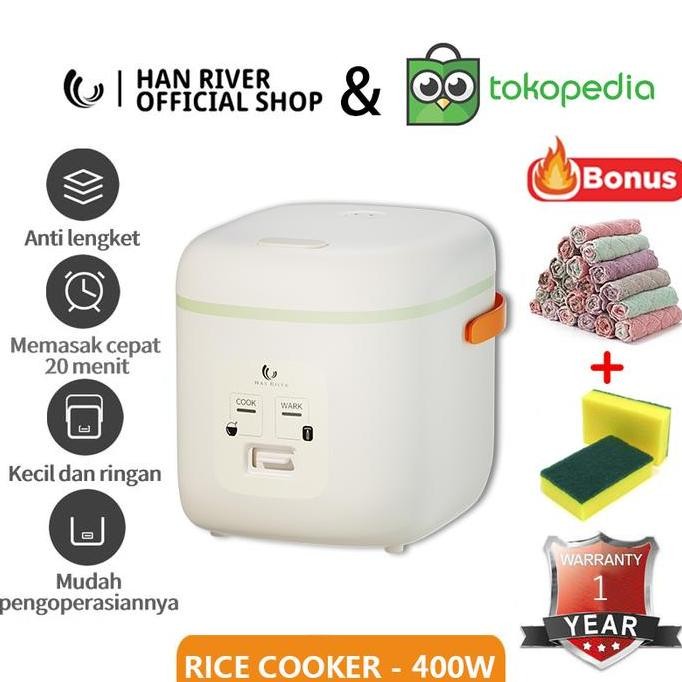 Han River Rice Cooker Hrrc04-03 Magic Com Mini Portable Travel Version