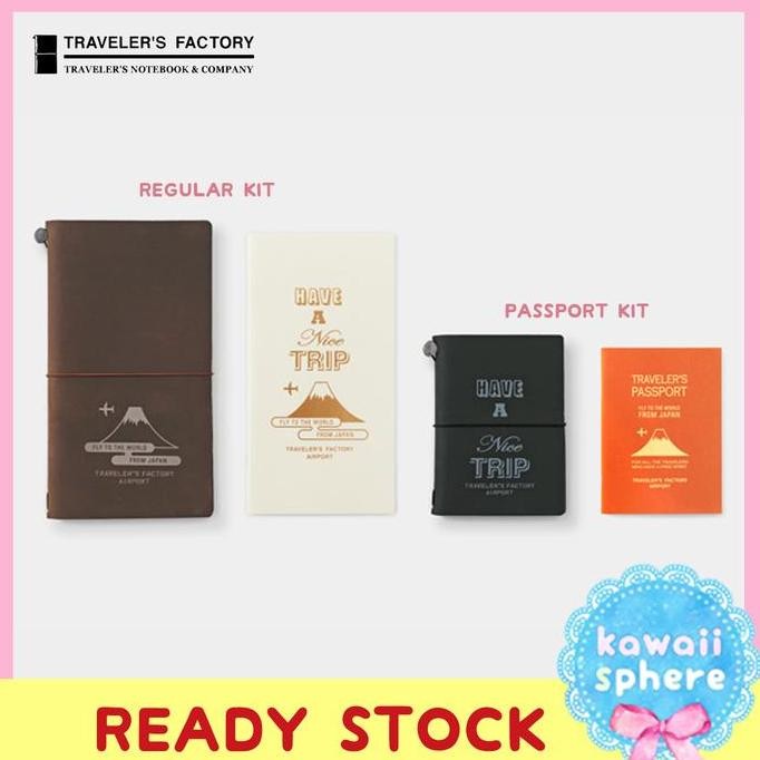 

Travelers Notebook Narita Airport Limited Edition Kit | Stock Co