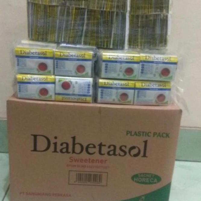 

Diabetasol Sweetener Non Kalori Isi 200 Sachet