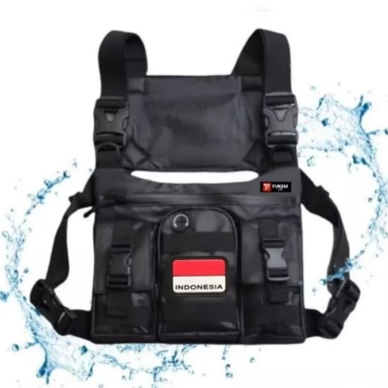 Special Chest Bag Tas Dada Rompi Asli Anti Air Original Baepack Tas Pelindung Dada Grab Tas Rompi Se