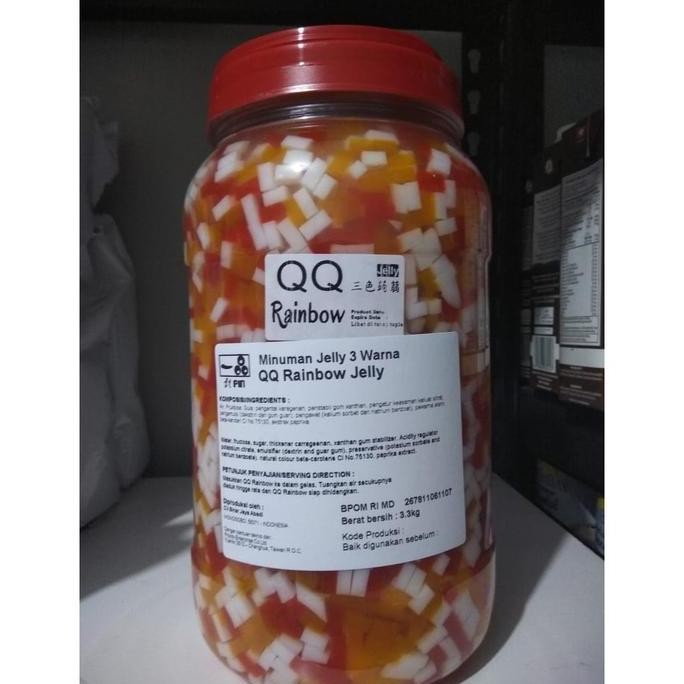 

Rainbow Jelly Topping Minuman 3.3Kg