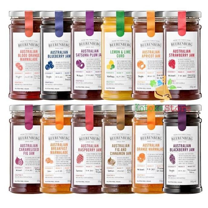 

Tersedia Beerenberg Australian Strawberry Jam / Selai Stroberi Australia 300gr