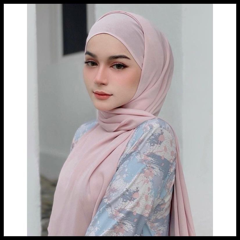 AZZAHRA - PASHMINA CERUTY BABYDOLL | PASHMINA POLOS CERUTI BABYDOLL | PASHMINA CERUTY VIRAL | HIJAB 