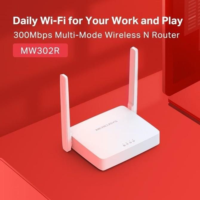 Mercusys Mw302R 300Mbps Wireless N Router Mw302R New Stok