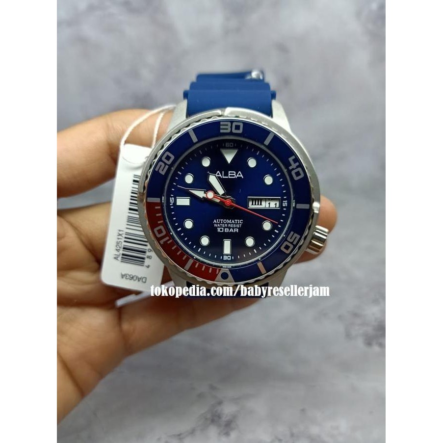 Tersedia Jam Tangan Alba Men Automatic AL4251 AL4251X1 Original