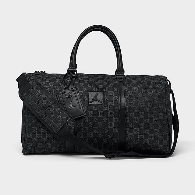 Tersedia Tas Jordan Monogram Duffle Bag Black Limited