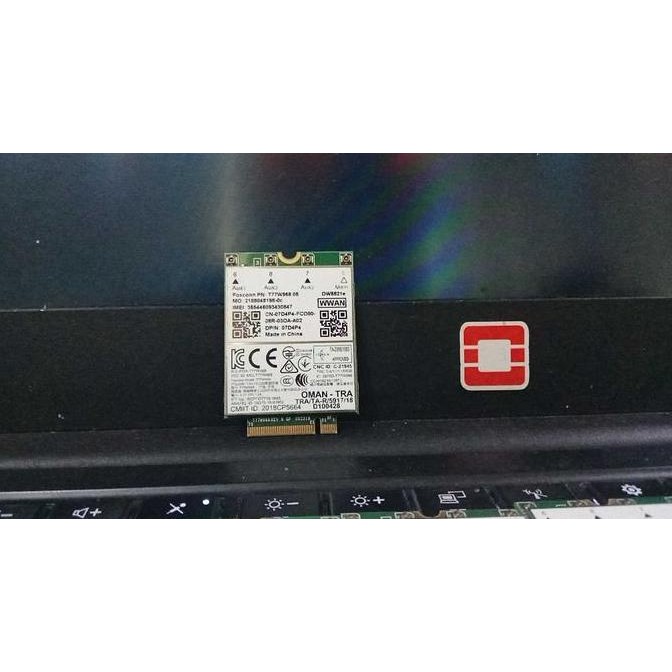 Foxconn Modul Dell Dw5821E T77W968 1Gbps Lte Module Cat16 Modem Rakitan Dengan Qualcomm Snapdragon X